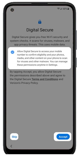 Digital Secure screen
