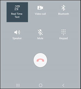 Switch to Real Time Text