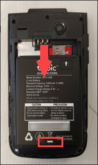 Remove the Battery