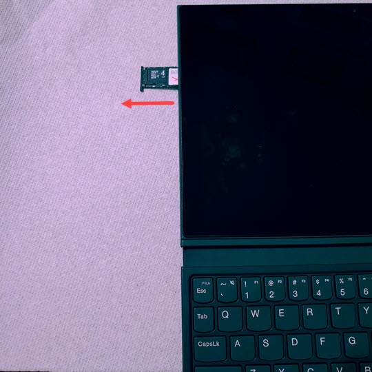 Remove SD / Memory Card