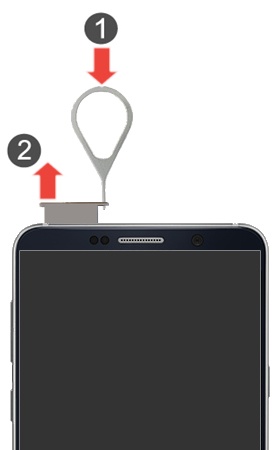 Samsung Galaxy S9 / S9+ - or Remove SD / Memory Card |