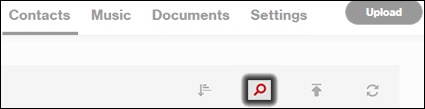 Click the Search icon