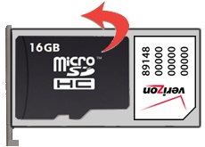 Remove SD / memory card