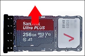 Remove SD card