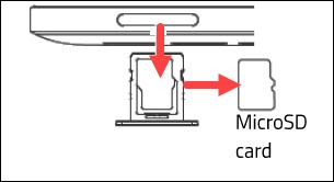 Remove SD / memory card