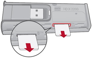 Remove SIM card