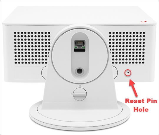 Verizon 5G Internet Gateway (LVSKIHP) - Locate Ports, Connectors and Buttons