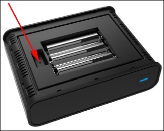 Reset hole