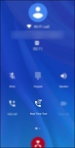 Real Time Text