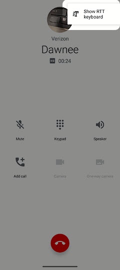 Real Time Text