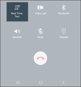 Real Time Text