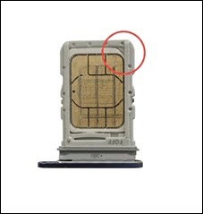 SIM tray