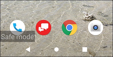 Safe mode enabled