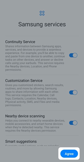 Samsung Services