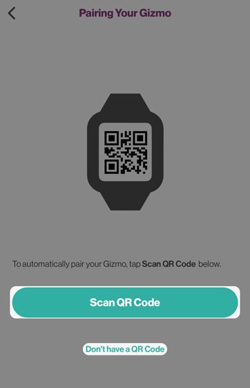 GizmoWatch Activate Set Up Device Verizon