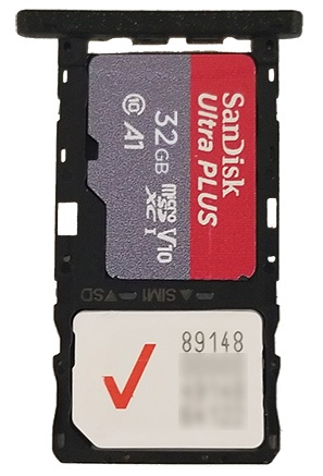 Remove SIM card