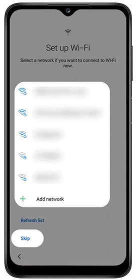 Set up Wi-Fi