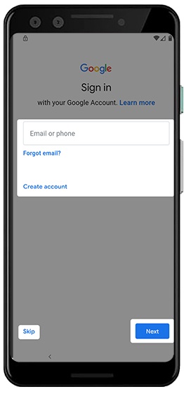 Gmail sign in