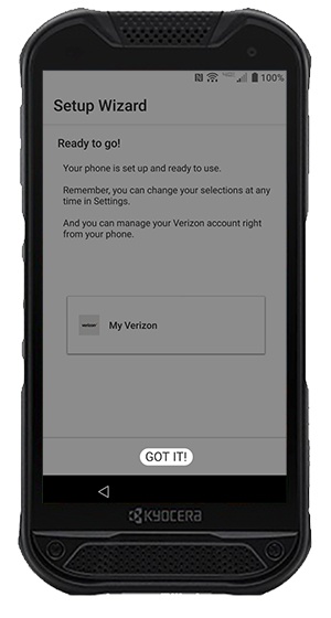 Got it screen