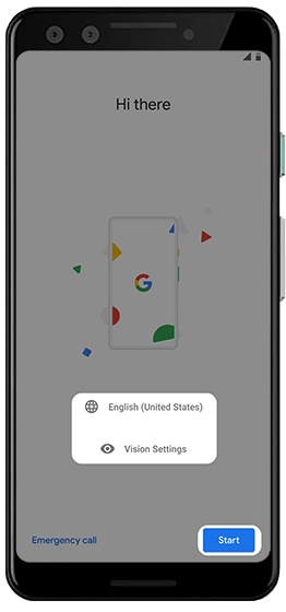 Select language