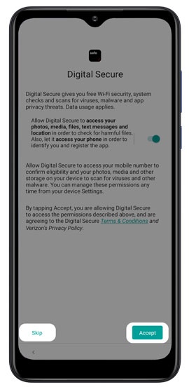 digital secure app verizon