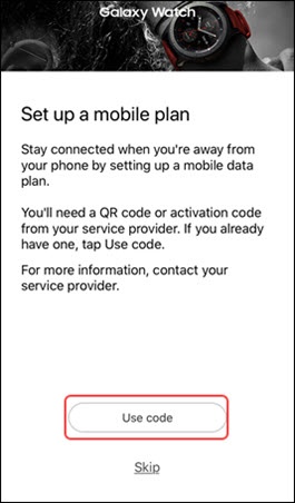 Activate galaxy store watch verizon