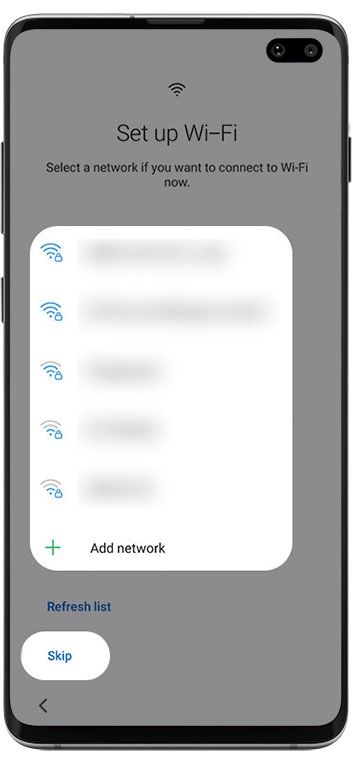 Set up Wi-Fi