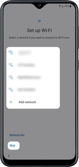 Set up Wi-Fi