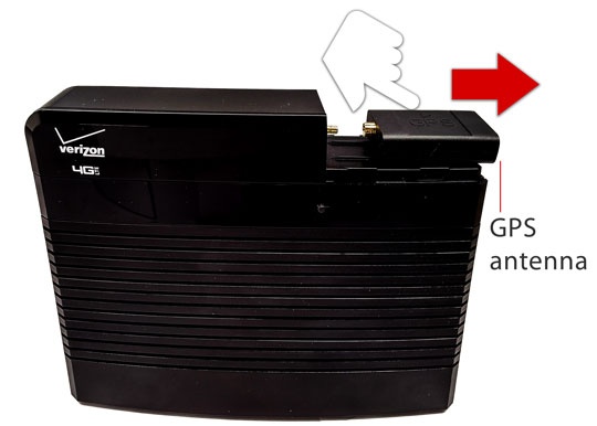 GPS antenna disconnect