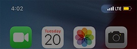 Signal strength indicator