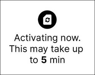 SIM activating