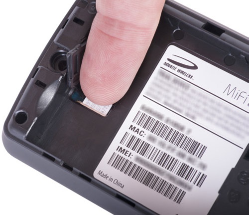 SIM card remove