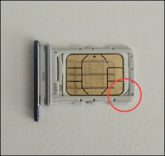 SIM tray