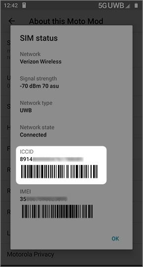 Where Is The Sim Id On A Verizon Sim Card