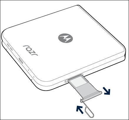 insert SIM card tool