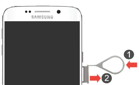 Remove card tray