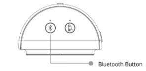 side of Soundbar with Bluetooth button