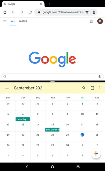 Split Screen