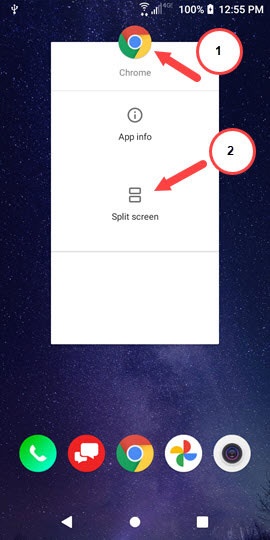 Recent App Options