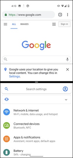 Split Screen