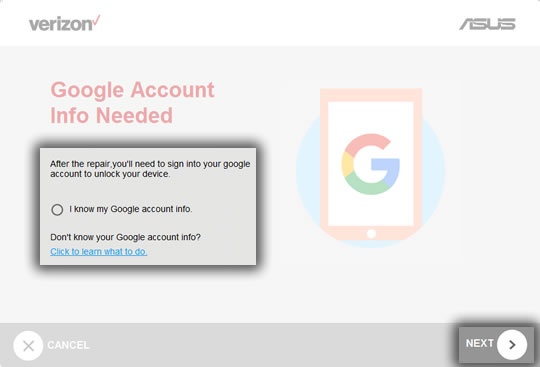 Google Account Info