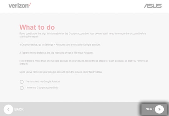 What To Do Screen