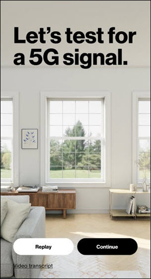 Start indoor signal