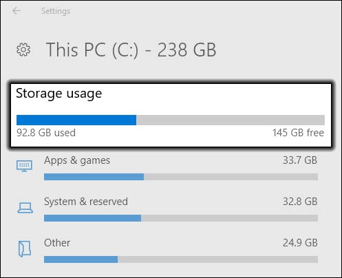 How to Check Your Windows Computer's Storage Space