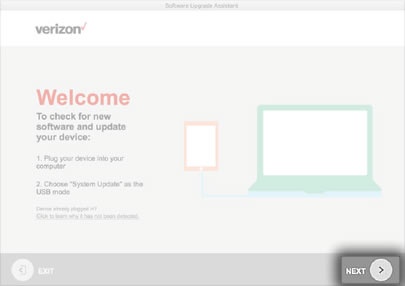 Welcome Screen