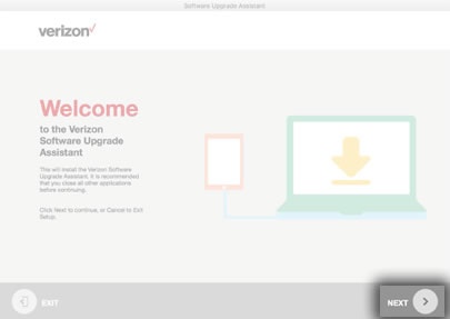 Welcome Screen