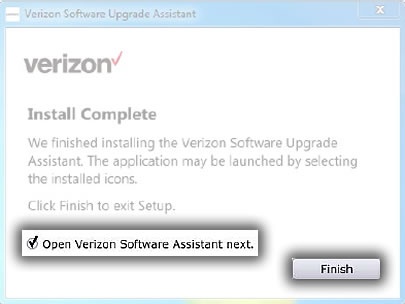 Welcome Screen
