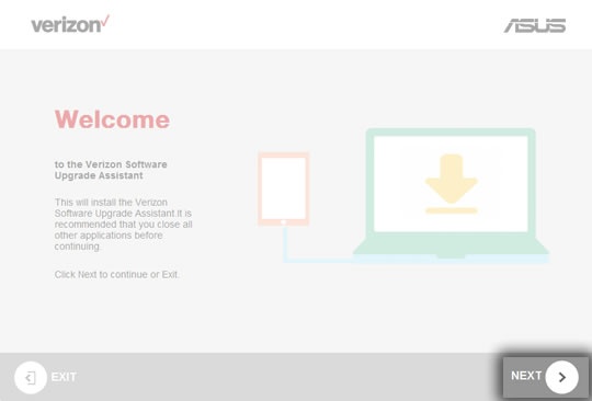 Welcome Screen