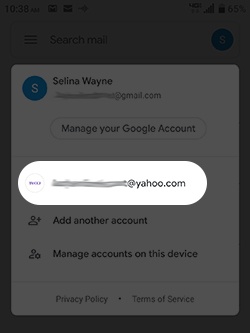 Switch email