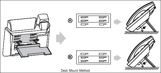 Desk mount